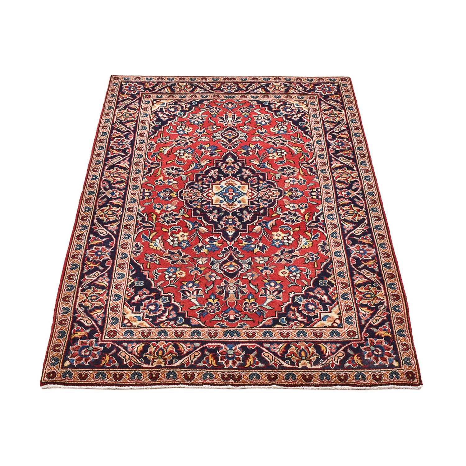 Tapis persan - Keshan - 148 x 98 cm - rouge