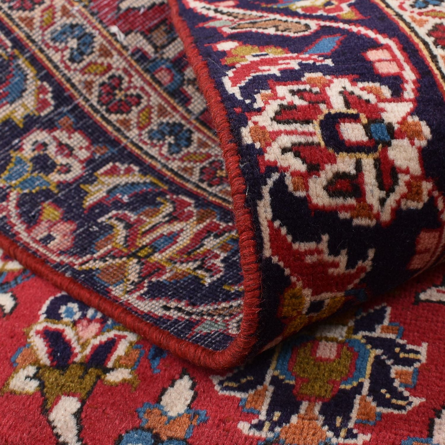 Tapis persan - Keshan - 155 x 89 cm - rouge