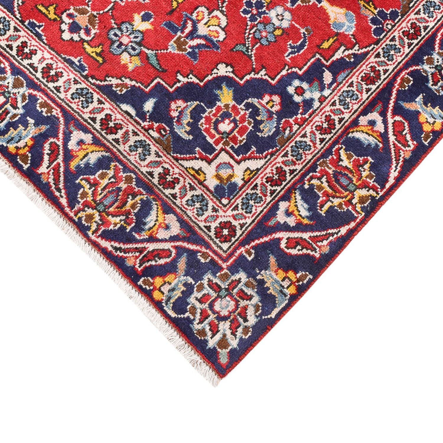 Tapis persan - Keshan - 142 x 90 cm - rouge