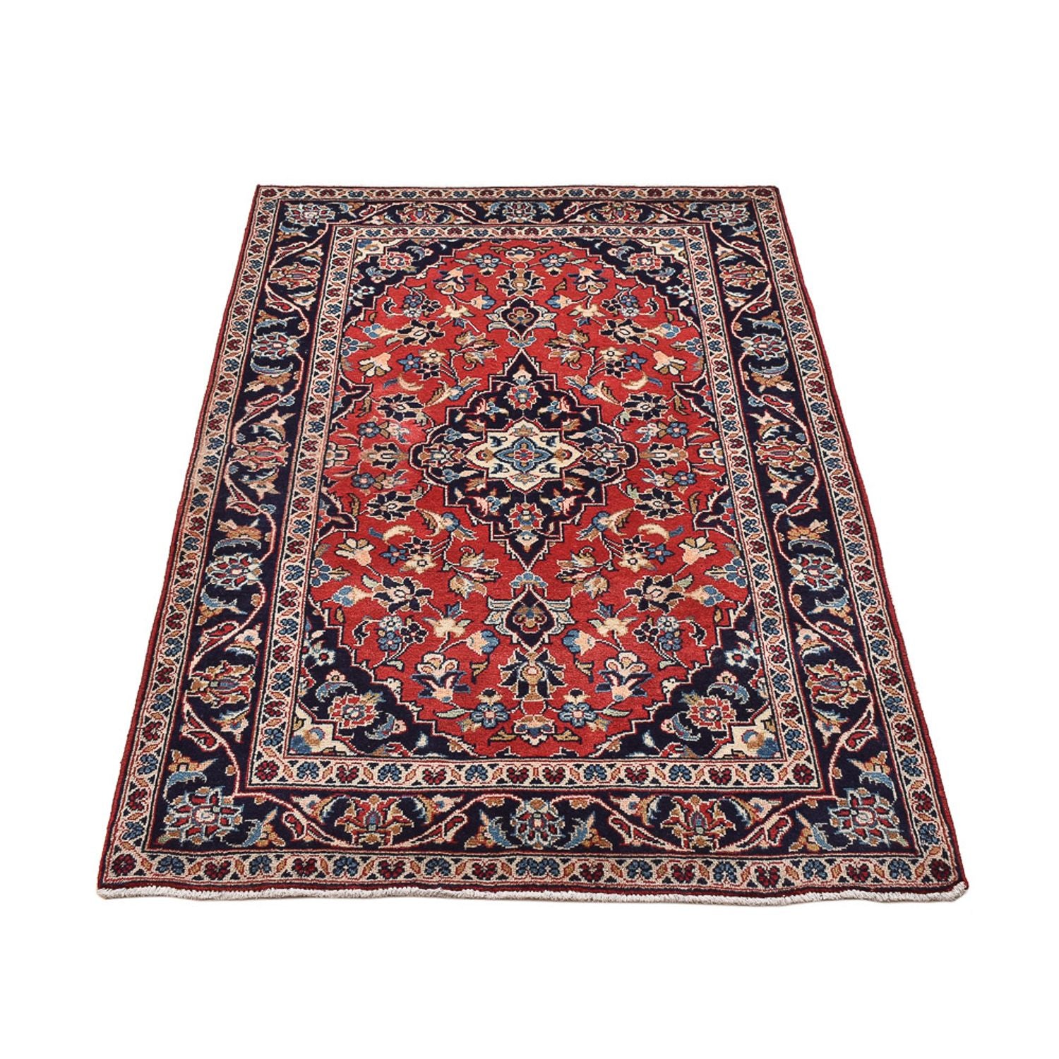 Tapis persan - Keshan - 150 x 98 cm - rouge