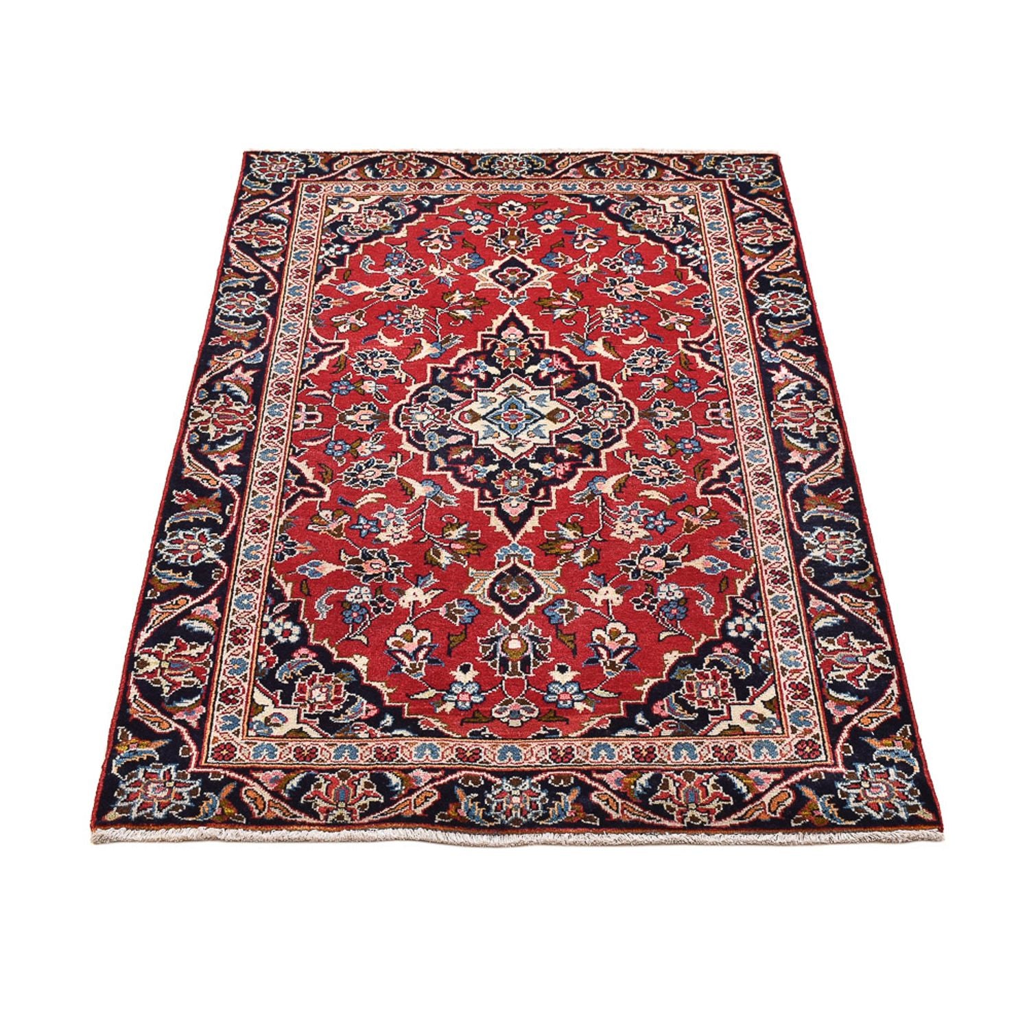 Tapis persan - Keshan - 142 x 90 cm - rouge