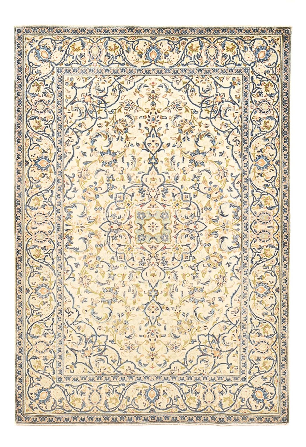 Tapis persan - Keshan - 203 x 135 cm - sable