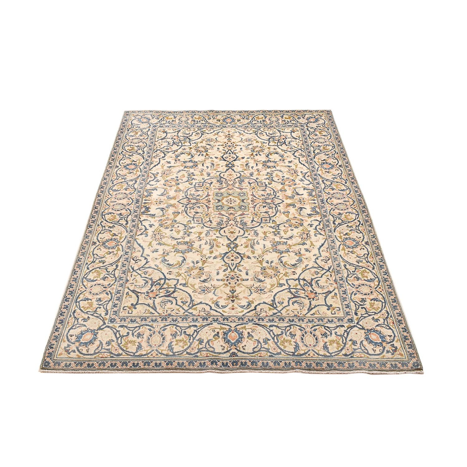 Tapis persan - Keshan - 203 x 135 cm - sable