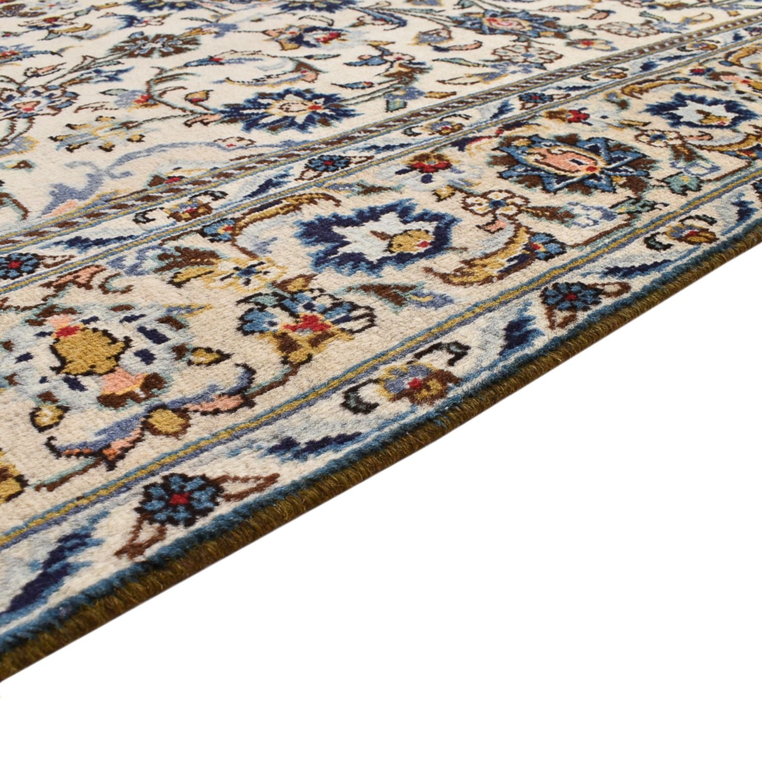 Tapis persan - Keshan - 247 x 143 cm - multicolore