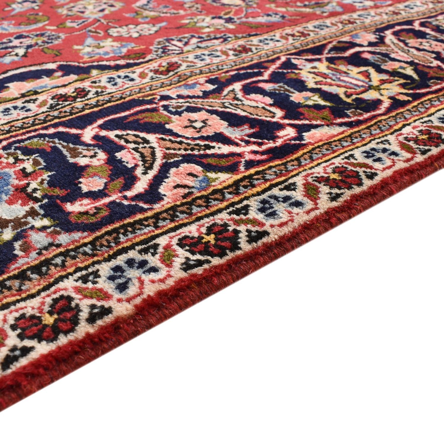 Tapis persan - Keshan - 248 x 150 cm - rouge