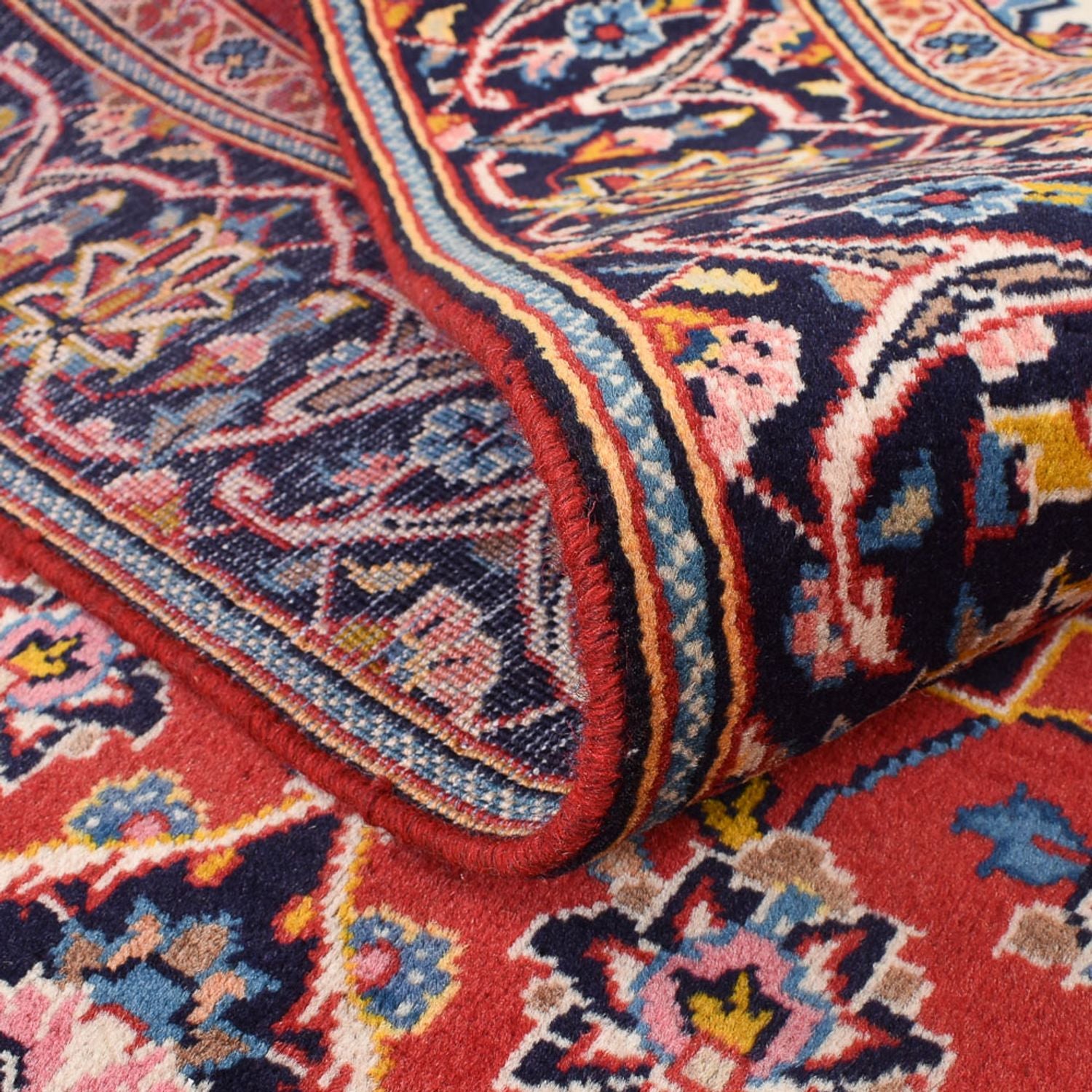 Tapis persan - Keshan - 235 x 140 cm - rouge