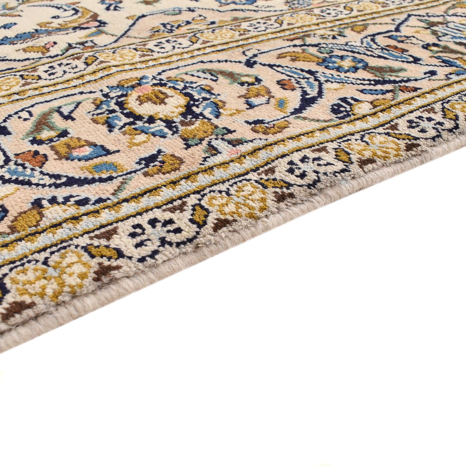 Tapis persan - Keshan - 264 x 145 cm - sable