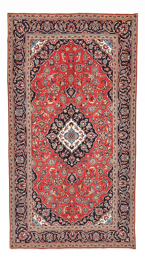 Tapis persan - Keshan - 270 x 144 cm - rouge