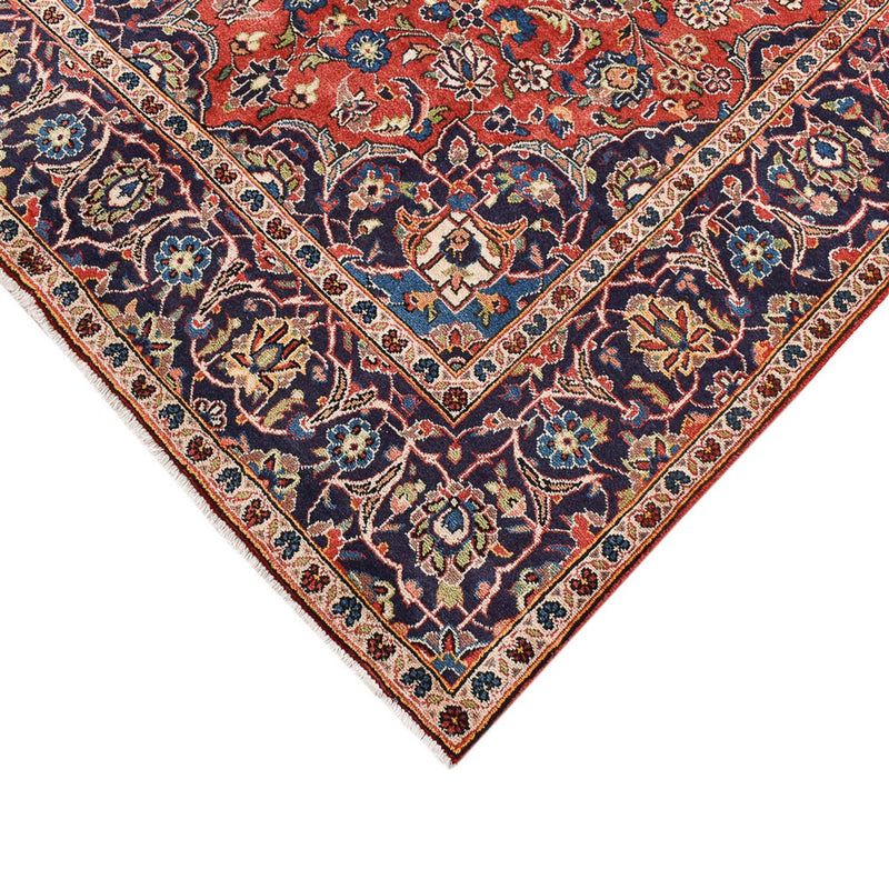 Tapis persan - Keshan - 263 x 146 cm - rouge clair