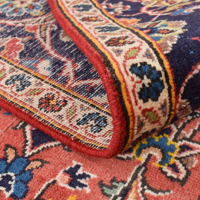 Tapis persan - Keshan - 263 x 146 cm - rouge clair