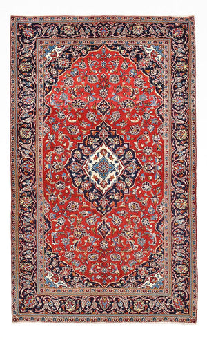Tapis persan - Keshan - 255 x 151 cm - rouge