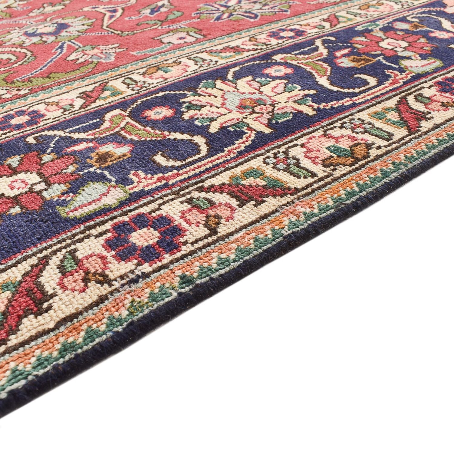 Tapis persan - Tabriz - 296 x 193 cm - rouge