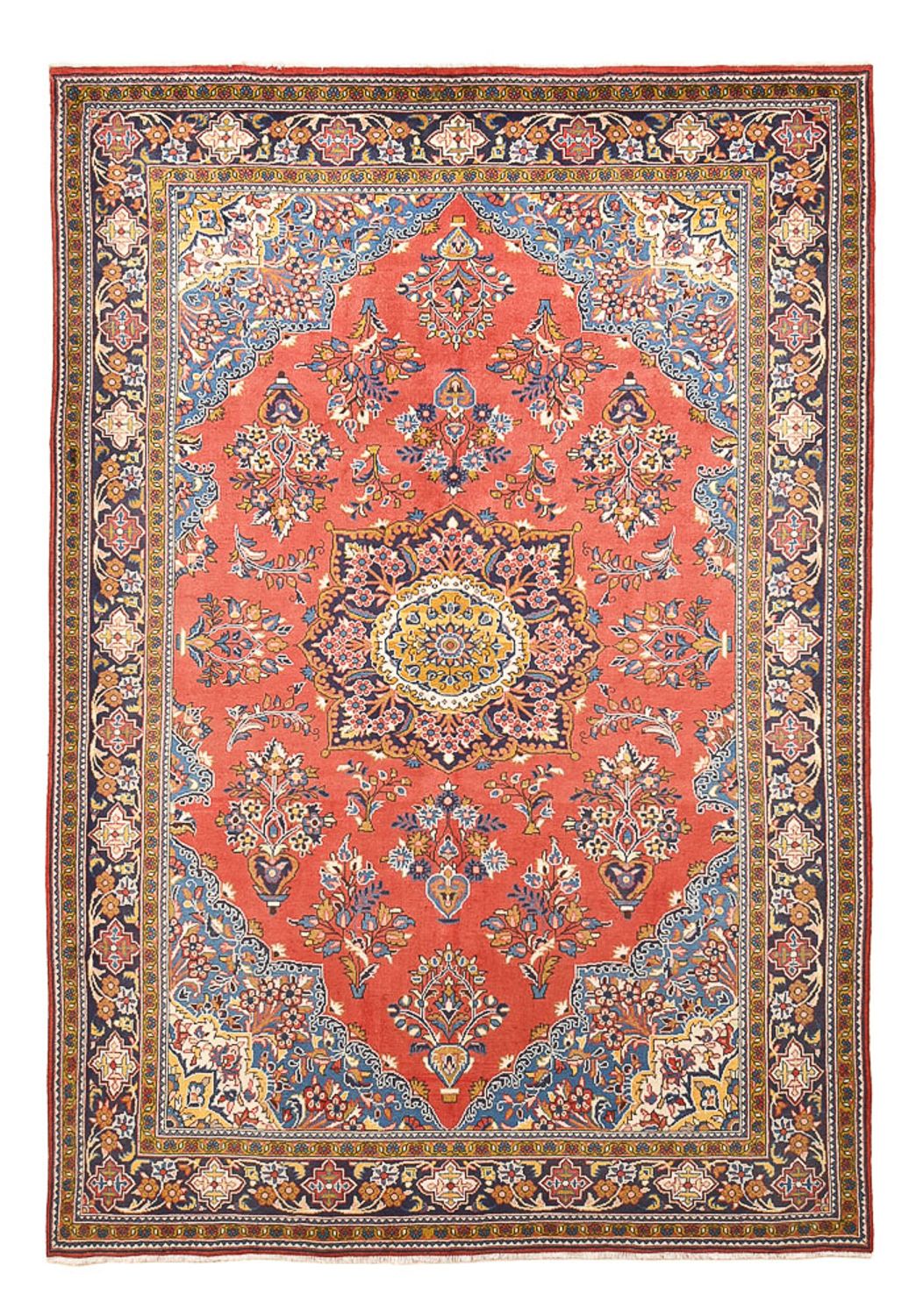 Tapis persan - Royal - 322 x 221 cm - rouge