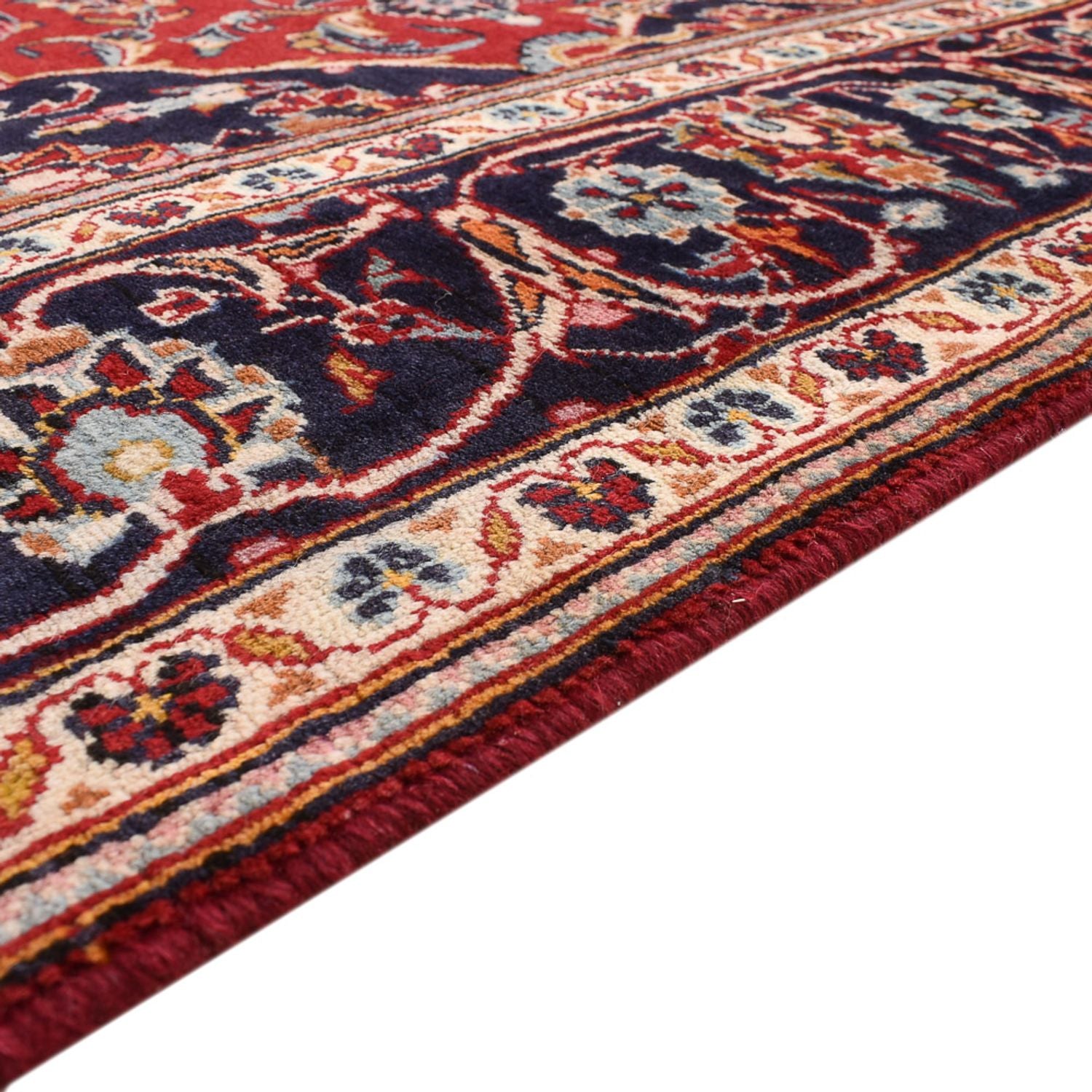 Tapis persan - Keshan - 235 x 148 cm - rouge