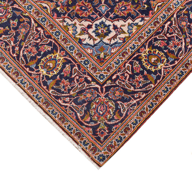 Tapis persan - Keshan - 210 x 140 cm - rouge clair