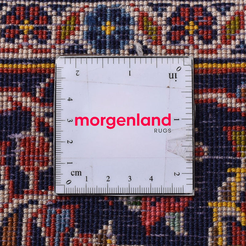 Tapis persan - Keshan - 210 x 140 cm - rouge clair