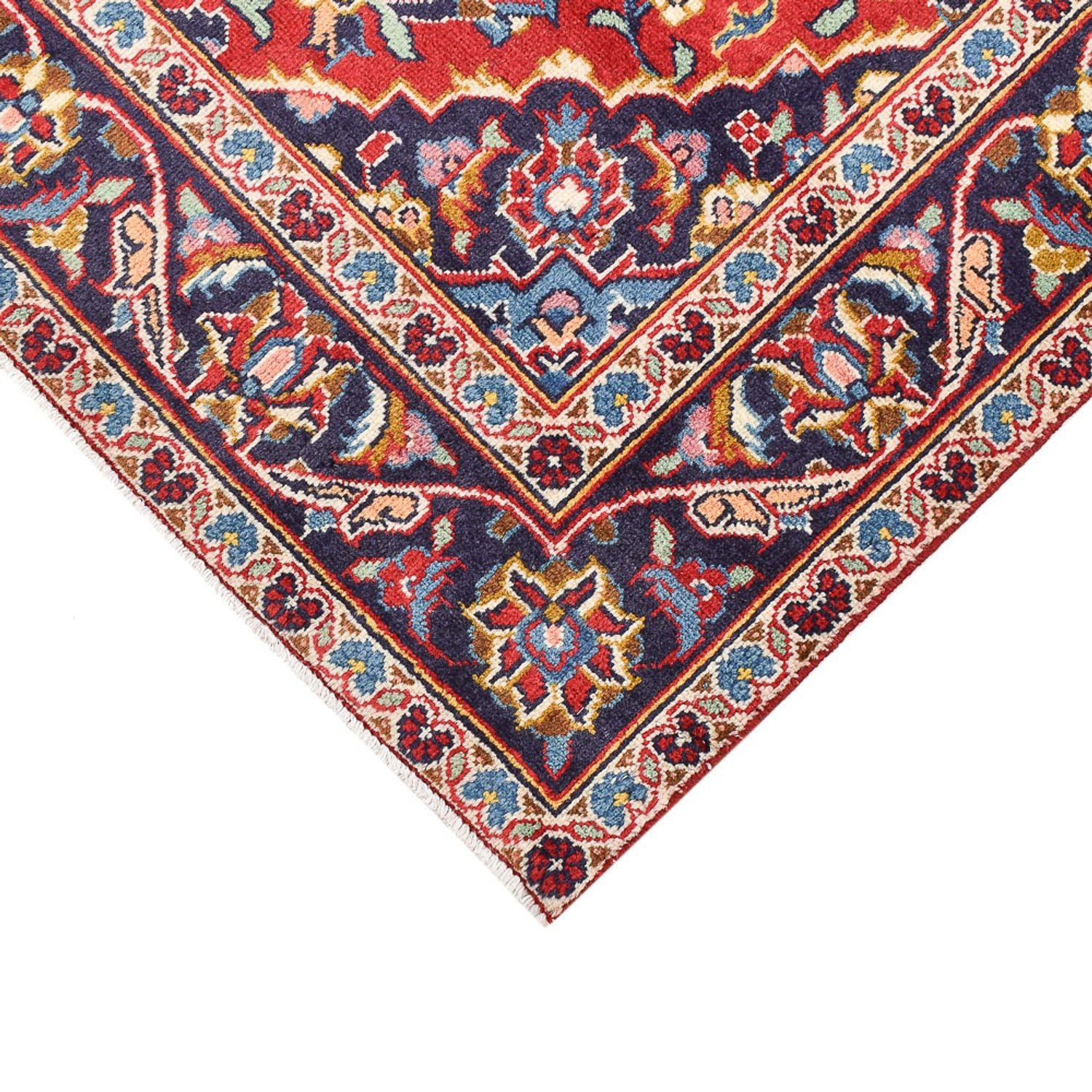 Tapis persan - Keshan - 147 x 97 cm - rouge
