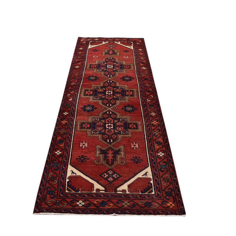 Läufer Perser - Bidjar - 298 x 102 cm - rot