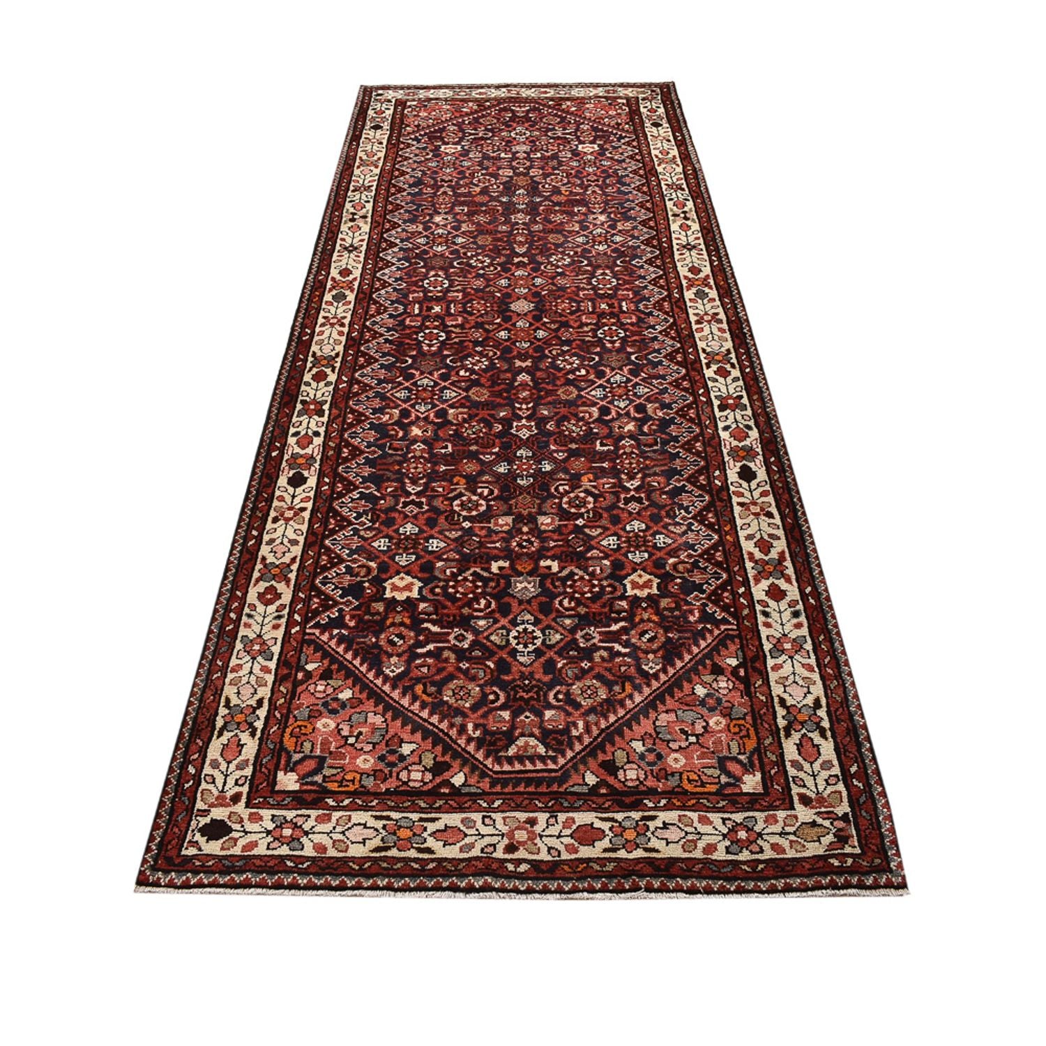 Läufer Perser - Nomadic - 323 x 119 cm - rost