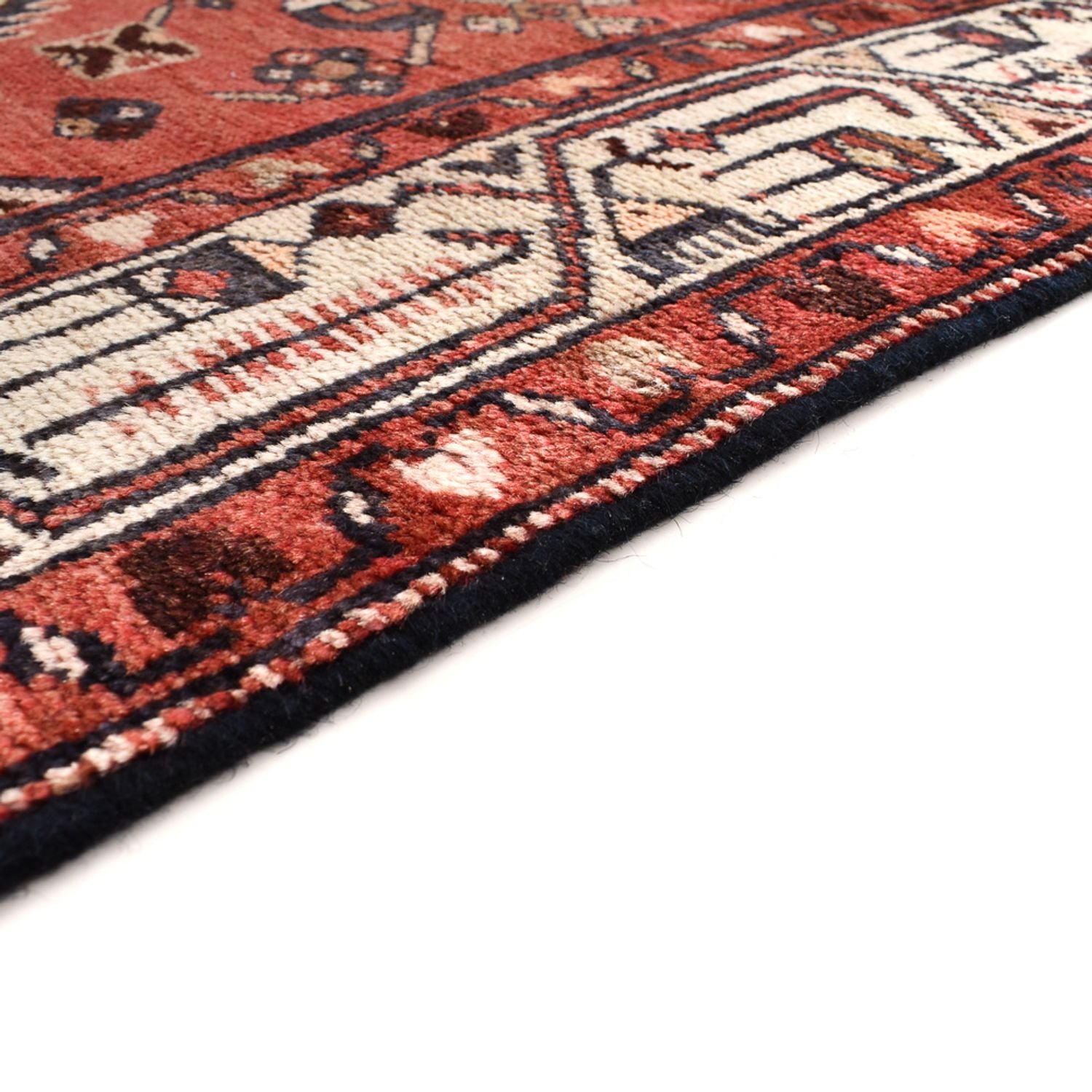 Läufer Perser - Bidjar - 406 x 100 cm - terrakotta