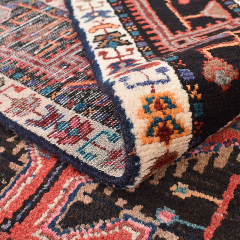 Tapis persan - Nomadic - 198 x 129 cm - rouge clair