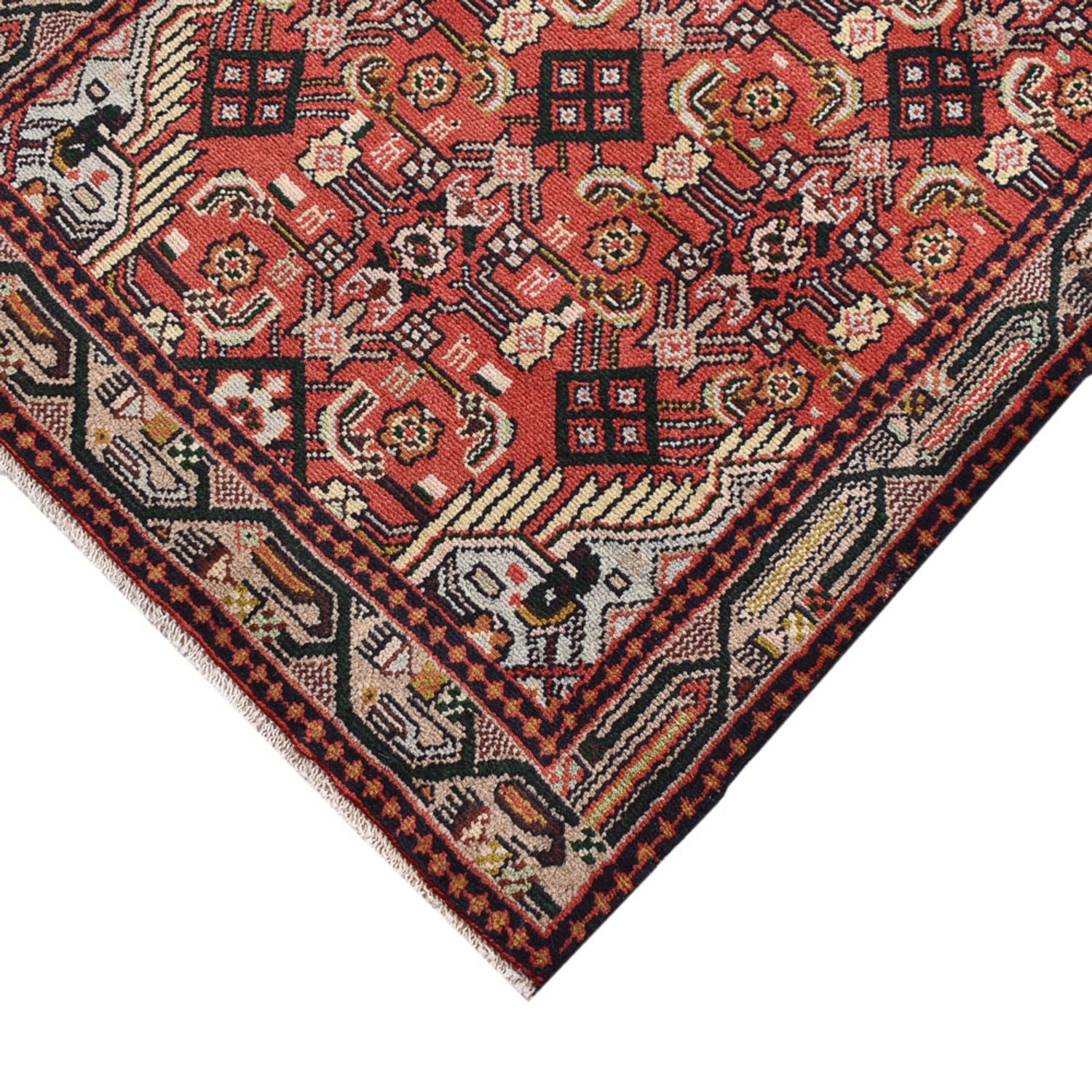 Läufer Perser - Nomadic - 215 x 75 cm - hellrot