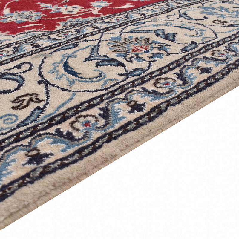 Tapis persan - Nain - 290 x 198 cm - rouge