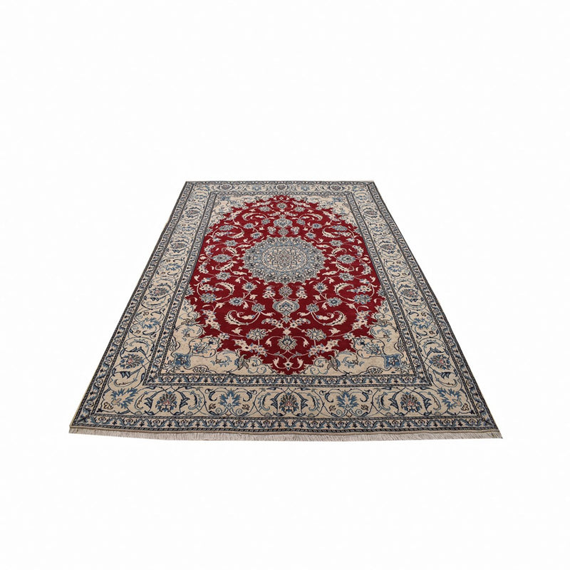 Tapis persan - Nain - 290 x 198 cm - rouge
