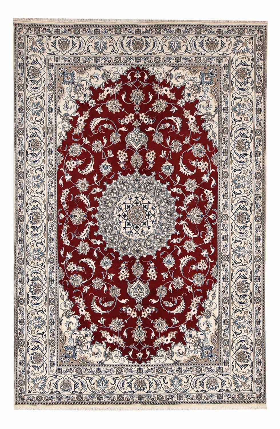 Perserteppich - Nain - 300 x 199 cm - rot