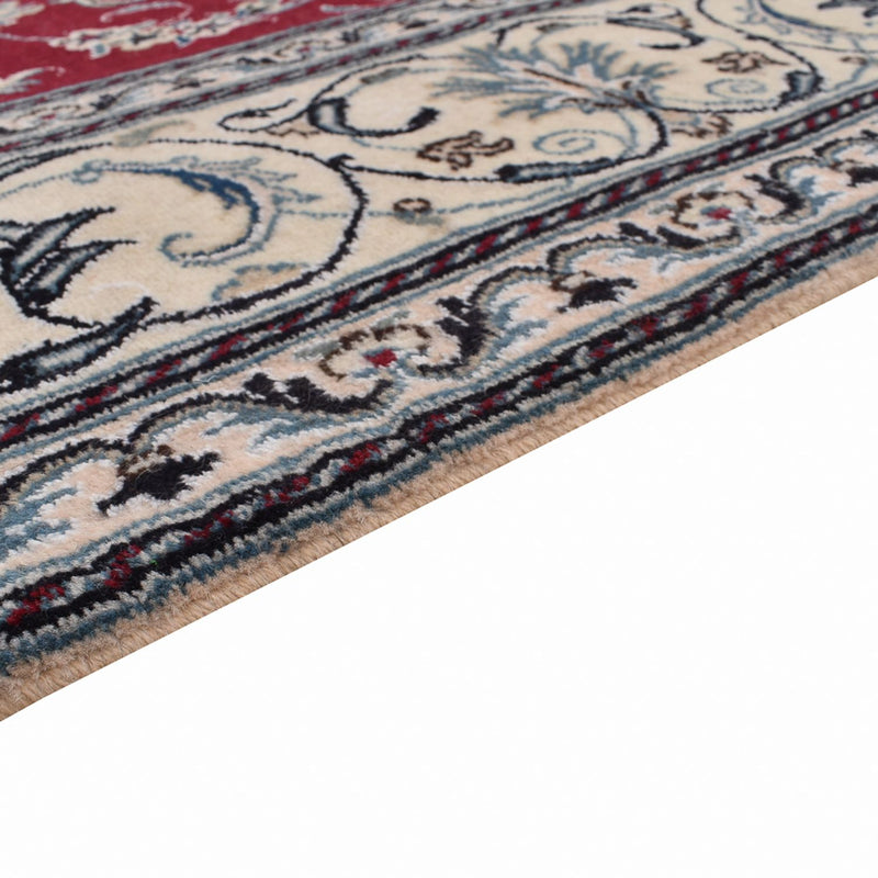 Tapis persan - Nain - 297 x 203 cm - rouge