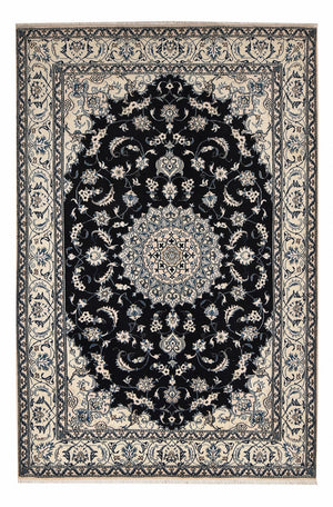 Perserteppich - Nain - 298 x 202 cm - dunkelblau