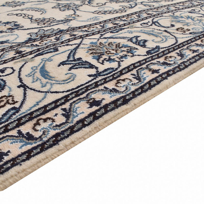 Tapis persan - Nain - 297 x 197 cm - crème