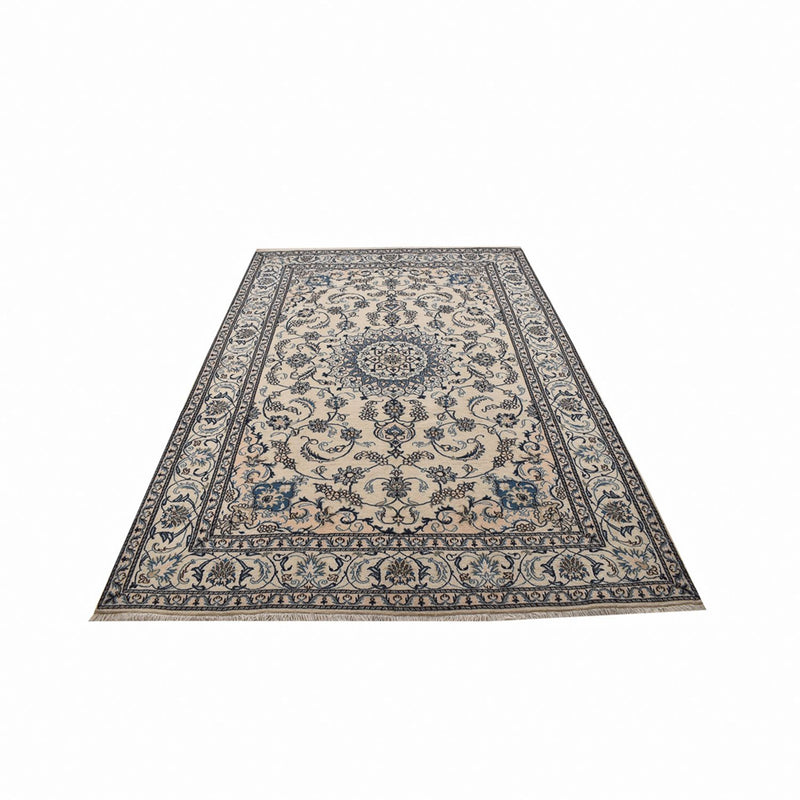 Tapis persan - Nain - 297 x 197 cm - crème
