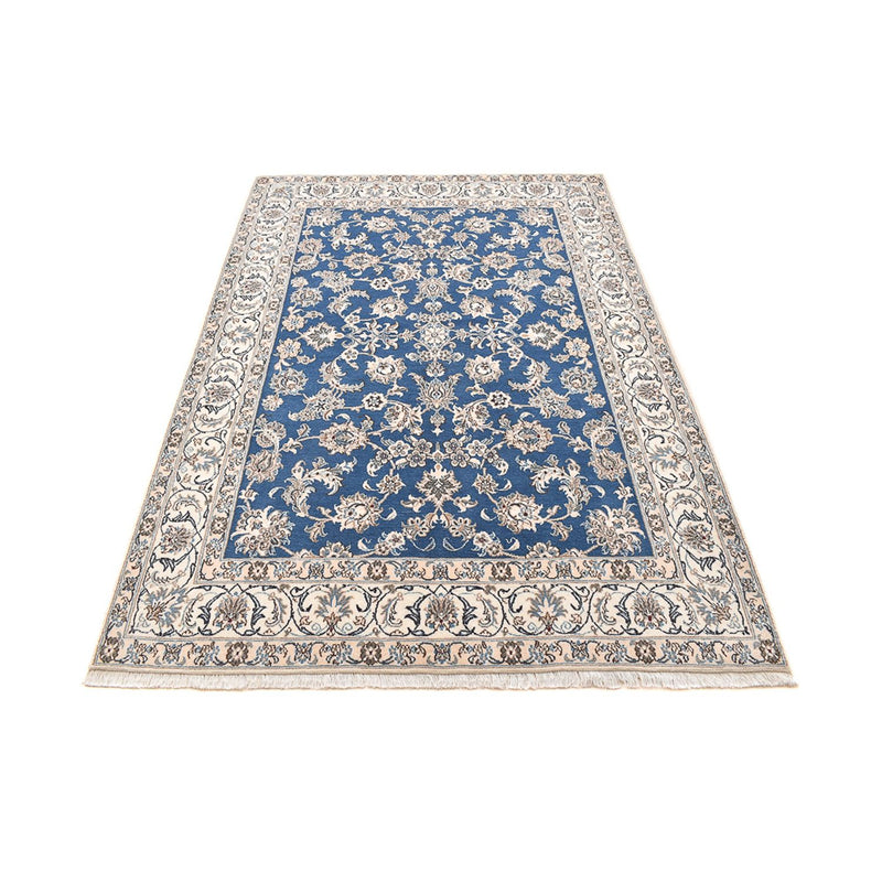 Tapis persan - Nain - 242 x 165 cm - bleu