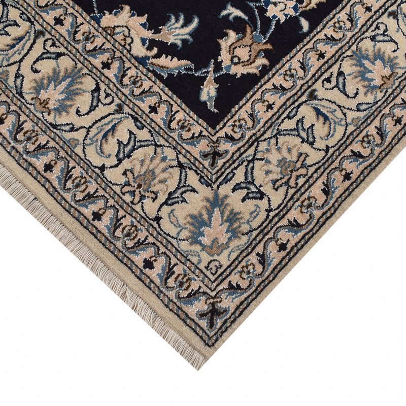Perserteppich - Nain - 200 x 149 cm - dunkelblau