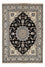 Tapis persan - Nain - 210 x 149 cm - bleu foncé