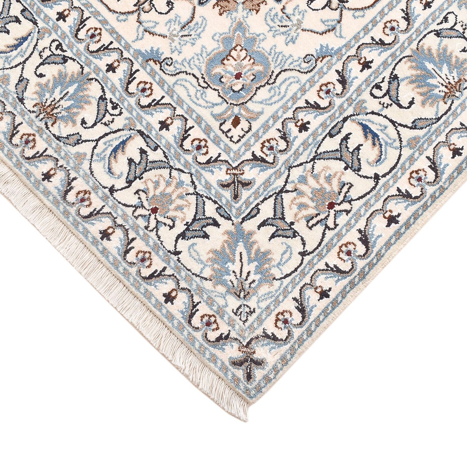 Tapis persan - Nain - 207 x 149 cm - beige clair