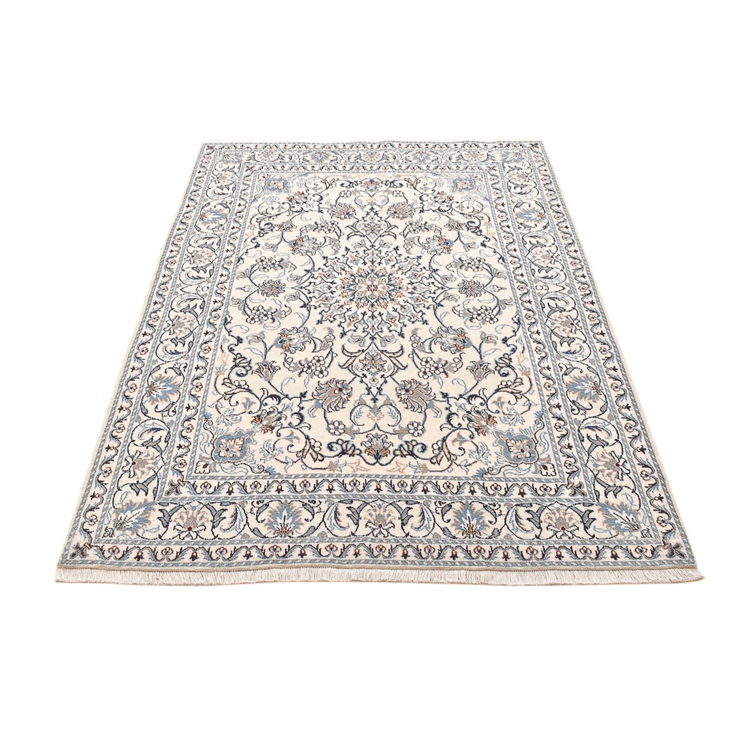 Tapis persan - Nain - 207 x 149 cm - beige clair