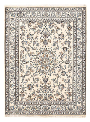 Tapis persan - Nain - 195 x 147 cm - beige clair
