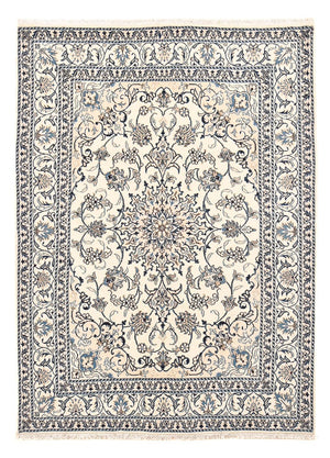 Tapis persan - Nain - 207 x 152 cm - beige clair