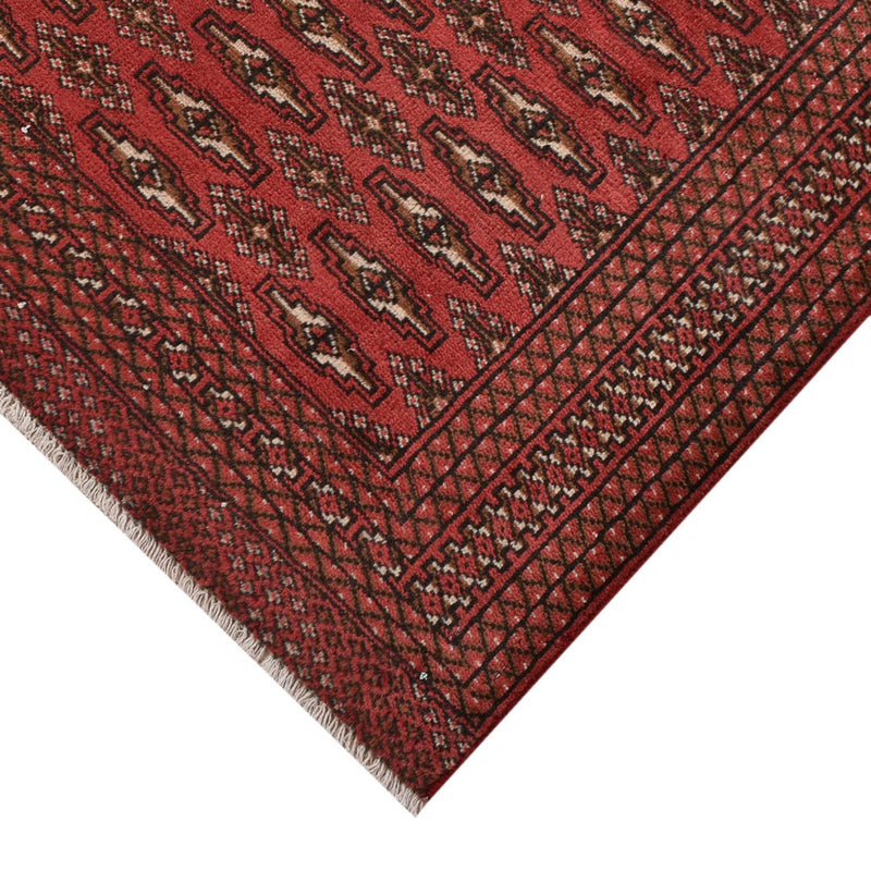 Tapis Turkaman - 190 x 128 cm - rouge
