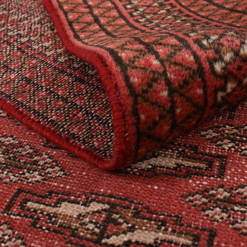 Tapis Turkaman - 190 x 128 cm - rouge