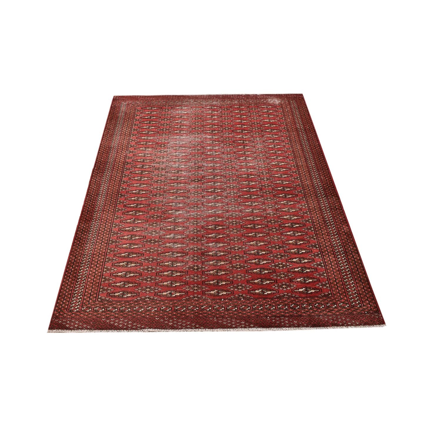 Tapis Turkaman - 190 x 128 cm - rouge