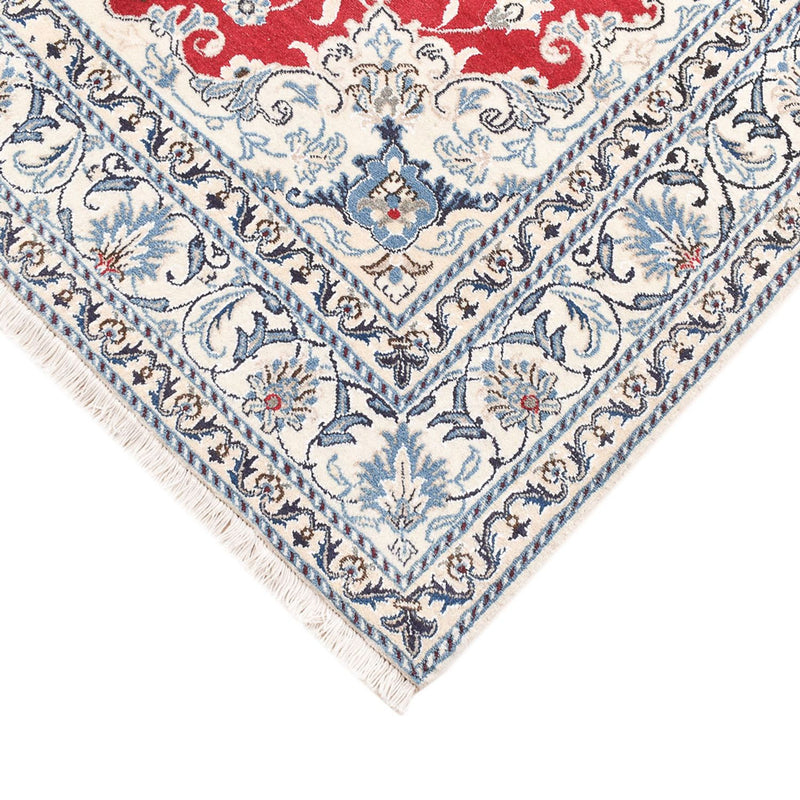 Tapis persan - Nain - 200 x 149 cm - rouge