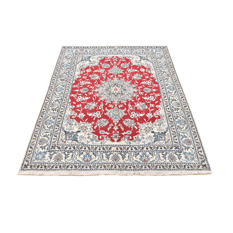 Tapis persan - Nain - 200 x 149 cm - rouge