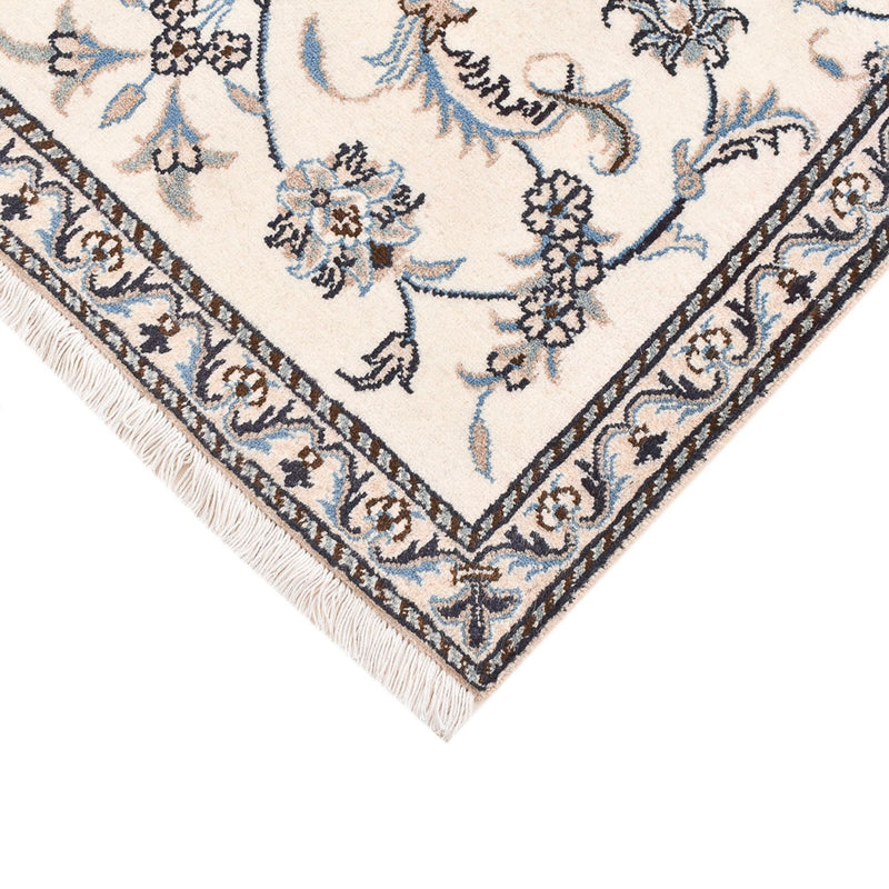 Tapis persan - Nain - 138 x 90 cm - beige clair