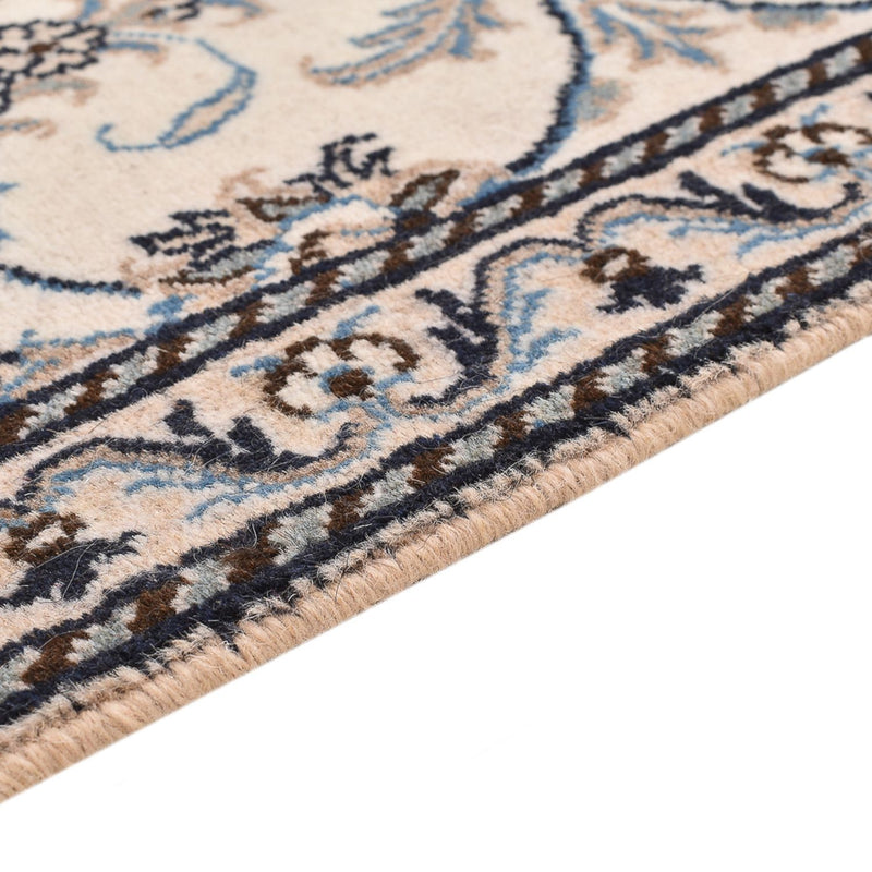 Tapis persan - Nain - 138 x 90 cm - beige clair