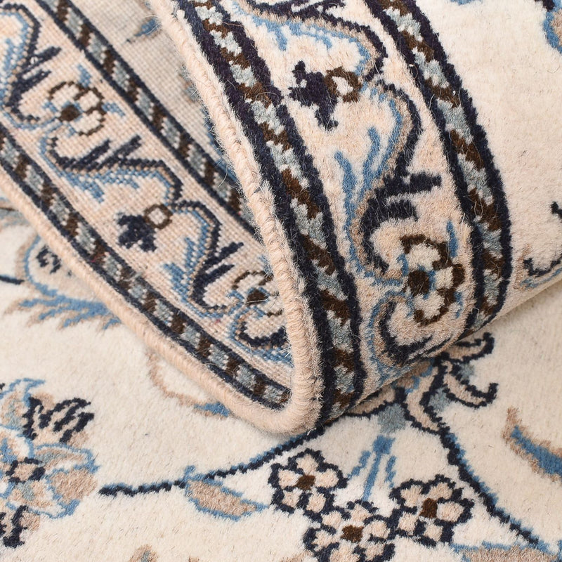 Tapis persan - Nain - 138 x 90 cm - beige clair