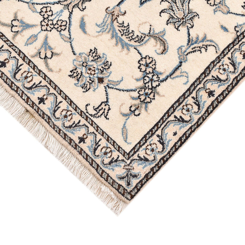 Tapis persan - Nain - 146 x 88 cm - beige clair