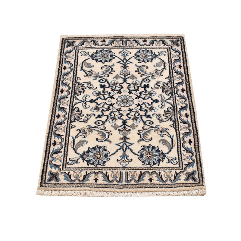 Tapis persan - Nain - 87 x 55 cm - blanc